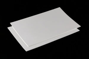 2.0mm White High Gloss Felt Base Flat FRP Sheets