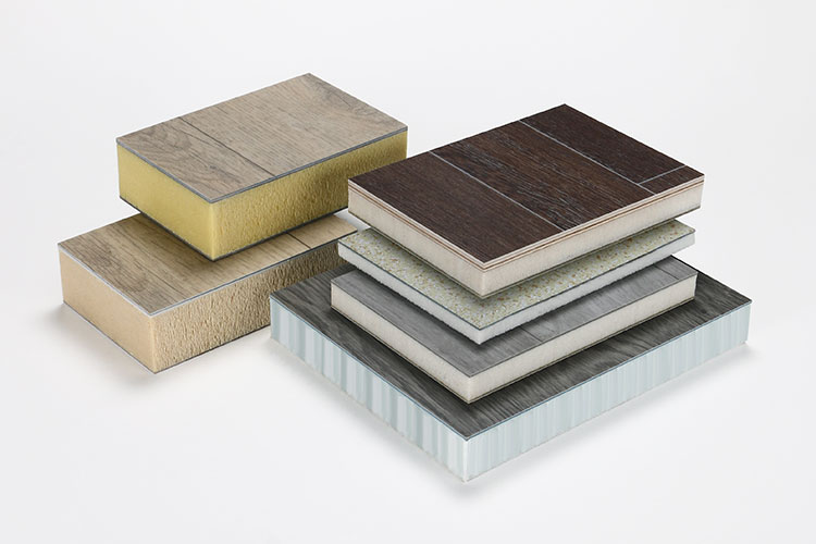 Foam & Honeycomb Core Vinyl FRP Composite Flooring