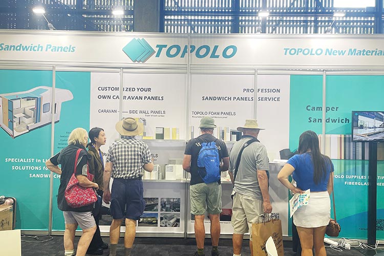 Welcome to TOPOLO camper material exhibition
